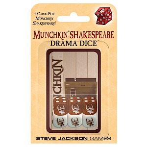 Munchkin Shakespeare Drama Dice cover