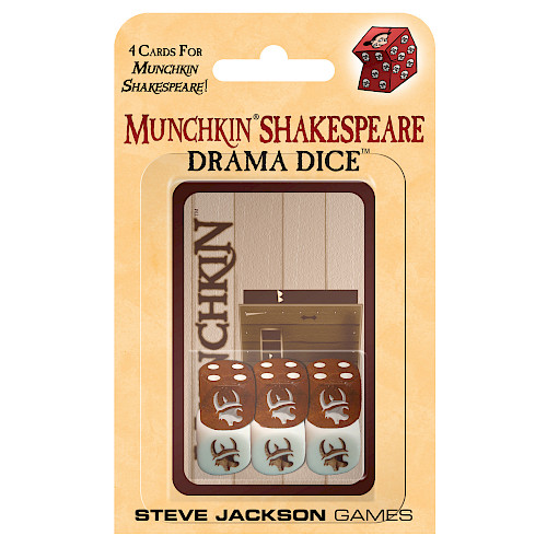 Munchkin Shakespeare Drama Dice cover