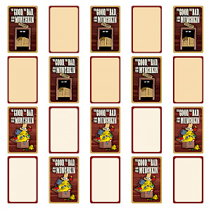 The Good, the Bad, and the Munchkin Blank Cards cover