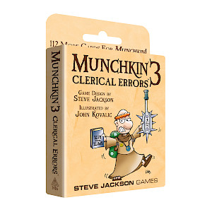 Munchkin 3 — Clerical Errors cover