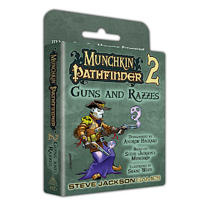 Munchkin Pathfinder 2 — Guns and Razzes cover