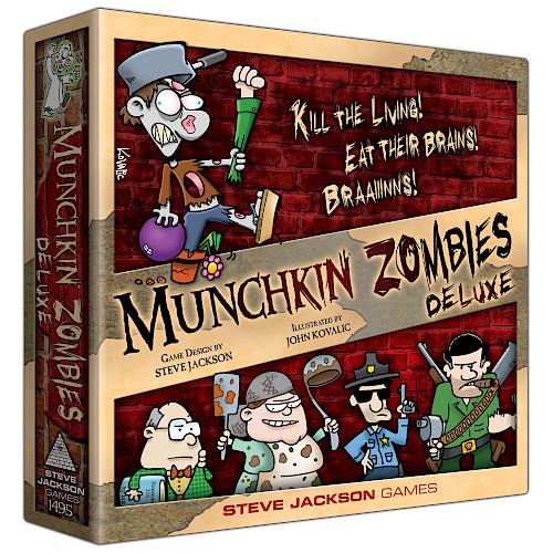 Munchkin Zombies Deluxe cover