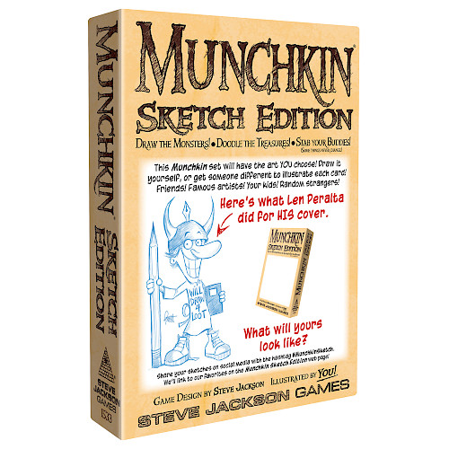 Munchkin Sketch Edition cover