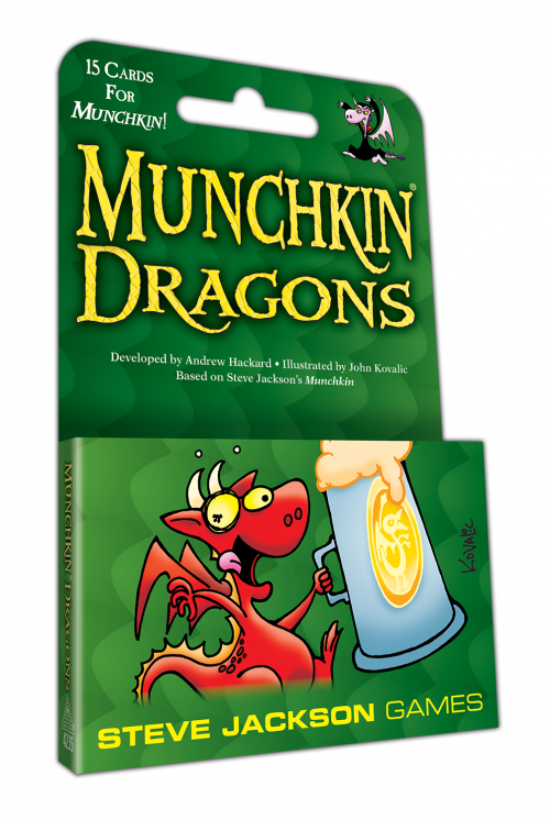 Munchkin Dragons cover