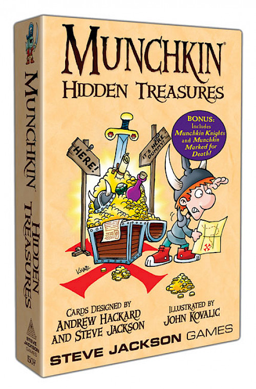 Munchkin Hidden Treasures cover