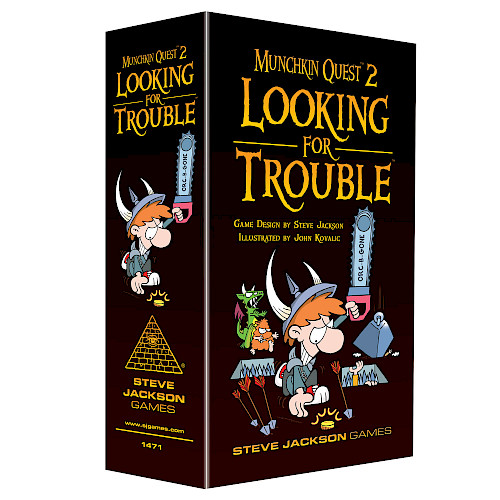 Munchkin Quest 2 – Looking for Trouble cover