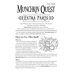 Munchkin Quest Extra Parts cover