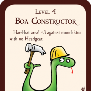 Boa Constructor Munchkin Promo Card cover