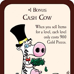 Cash Cow Munchkin Promo Card cover
