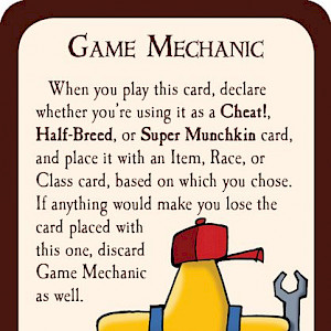 Game Mechanic Munchkin Promo Card cover