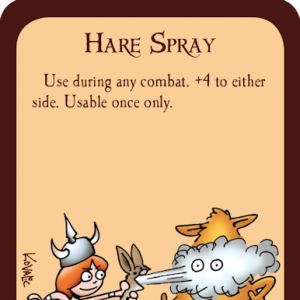 Hare Spray Munchkin Promo Card cover