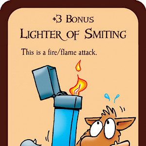 Lighter of Smiting Munchkin Promo Card cover