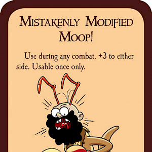 Mistakenly Modified Moop! Munchkin Promo Card cover