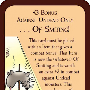 . . . Of Smiting! Munchkin Promo Card cover