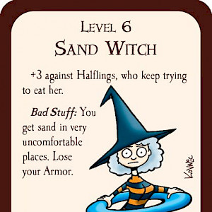 Sand Witch Munchkin Promo Card cover