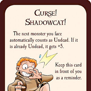 Curse! Shadowcat! Munchkin Promo Card cover