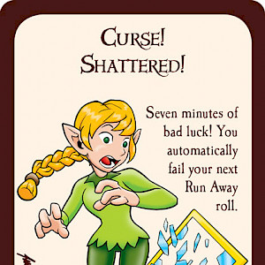 Curse! Shattered! Munchkin Promo Card cover