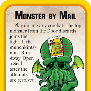 Monster by Mail Munchkin Apocalypse Promo Card cover