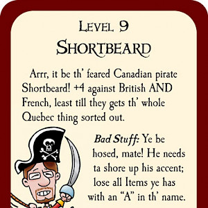 Shortbeard Munchkin Booty Promo Card cover