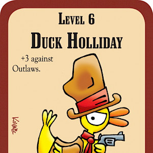 Duck Holliday The Good, the Bad, and the Munchkin Promo Card cover