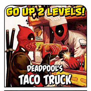 Deadpool's Taco Truck Munchkin: Marvel Edition Promo Card cover