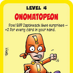 Onomatopeon Super Munchkin Promo Card cover