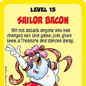 Sailor Bacon Super Munchkin Promo Card cover