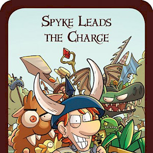 Spyke Leads the Charge Munchkin Promo Card cover