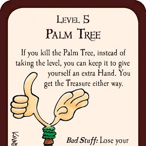 Palm Tree Munchkin Promo Card cover