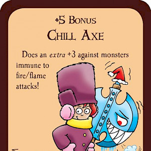 Chill Axe Munchkin Promo Card cover