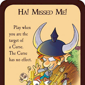 Ha! Missed Me! Munchkin Promo Card cover