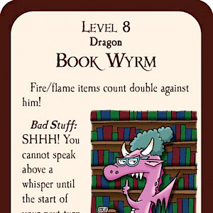 Book Wyrm Munchkin Promo Card cover