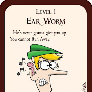 Ear Worm Munchkin Promo Card cover