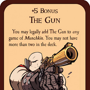 The Gun Munchkin Promo Card cover