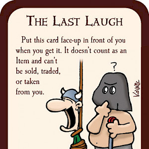 The Last Laugh Munchkin Promo Card cover