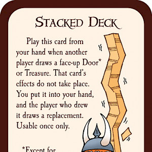 Stacked Deck Munchkin Promo Card cover