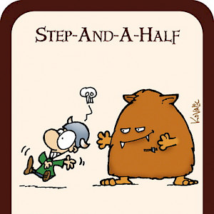 Step-and-a-Half Munchkin Promo Card cover