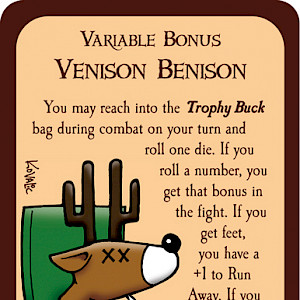 Venison Benison Munchkin Promo Card cover