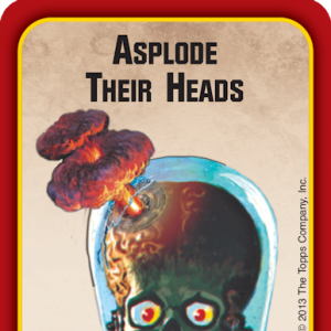 Asplode Their Heads Munchkin Apocalypse Promo Card cover