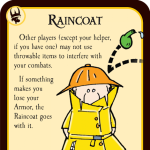 Raincoat Munchkin Quest Promo Card cover
