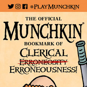 The Official Munchkin Bookmark of Clerical Erroneousness cover