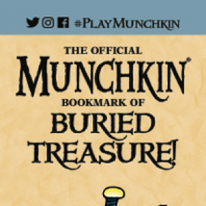 The Official Munchkin Bookmark of Buried Treasure cover