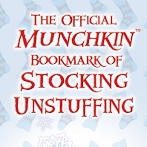 The Official Munchkin Bookmark of Stocking Unstuffing cover