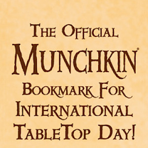 The Official Munchkin Bookmark for International TableTop Day! cover