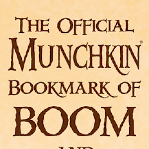 The Official Munchkin Bookmark of Boom and Bust! cover