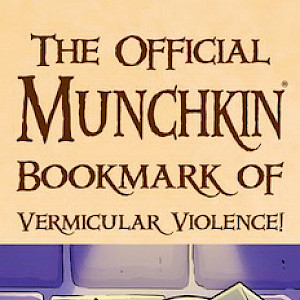 The Official Munchkin Bookmark of Vermicular Violence cover