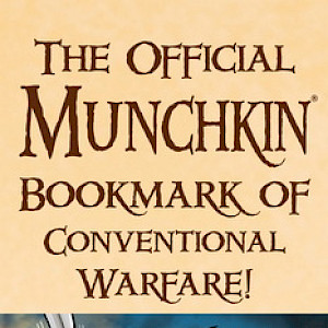 The Official Munchkin Bookmark of Conventional Warfare cover