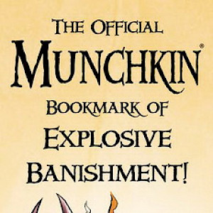 The Official Munchkin Bookmark of Explosive Banishment cover