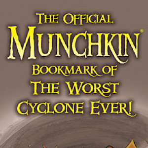 The Official Munchkin Bookmark of The Worst Cyclone Ever! cover
