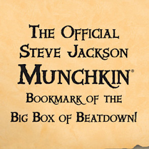 The Official Steve Jackson Munchkin Bookmark of the Big Box of Beatdown! cover